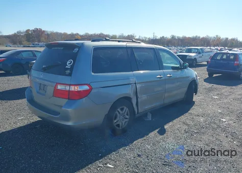 2006 Honda Odyssey Ex из США, поврежденный, VIN 5FNRL38436B049808